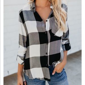 Checkered Button Down